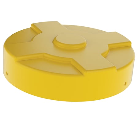 Vestil YELLOW DRUM COVER 55 GALLON DC-P-55-YL